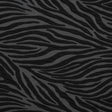 Stretch Knit Jacquard by Mara Hoffman - Gray and Black Tiger Stripes - Designer Deadstock