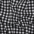 Stretch Knit Jacquard by Mara Hoffman - Black and White Gingham Check - Designer Deadstock