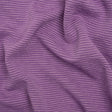 Stretch Knit Jacquard by Mara Hoffman - Lavender and Lilac Ribbed Candy Stripes - Designer Deadstock