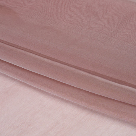 Chiffon-Like Silk Voile - Light Gray and Mauve Iridescent - Adelaide Collection