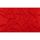 Stretch Polyester Jacquard Knit by Mara Hoffman - Red Orange Squiggles - Designer Deadstock