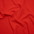 Textured Stretch Polyester Double Knit by Mara Hoffman - Bright Coral Crinkles - Designer Deadstock