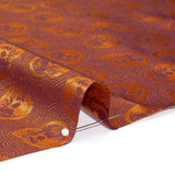 Skulls Jacquard Lining - Orange and Lavender Bi-Color - Thalia Collection