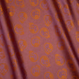 Skulls Jacquard Lining - Orange and Lavender Bi-Color - Thalia Collection