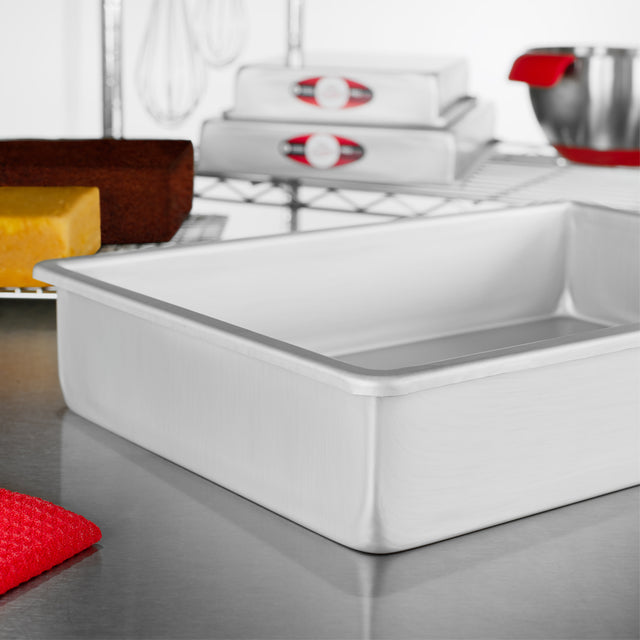 Fat Daddio's Anodized Aluminum Sheet Cake Pan, 3 Inch Deep, 16" x 24"