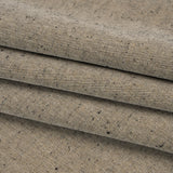 Heavyweight Metallic Linen Woven - White, Black and Gold