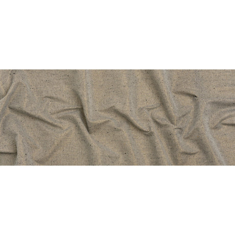 Heavyweight Metallic Linen Woven - White, Black and Gold