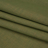 Two-Tone Medium Weight Linen Woven - Kelly Green and Orange