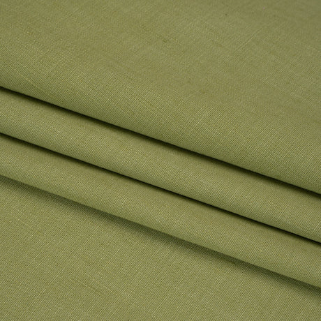 Stretch Linen Woven - Green Apple - Asturias Collection