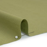 Stretch Linen Woven - Green Apple - Asturias Collection