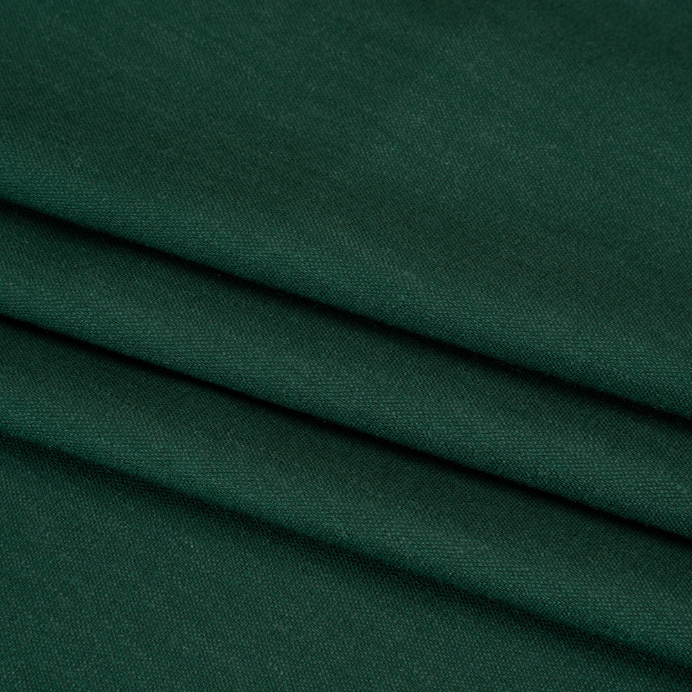 Stretch Linen Woven - Dark Teal - Asturias Collection
