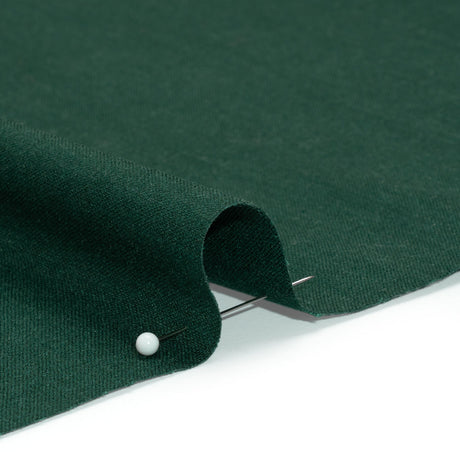Stretch Linen Woven - Dark Teal - Asturias Collection