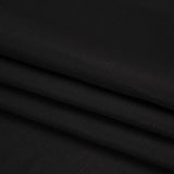 Medium Weight Linen and Cotton Woven - Black