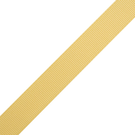 Grosgrain Ribbon - 15mm - Light Yellow