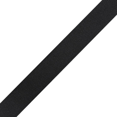 Grosgrain Ribbon - 20mm - Charcoal