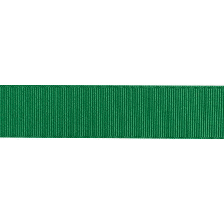 Grosgrain Ribbon - 25mm - Emerald