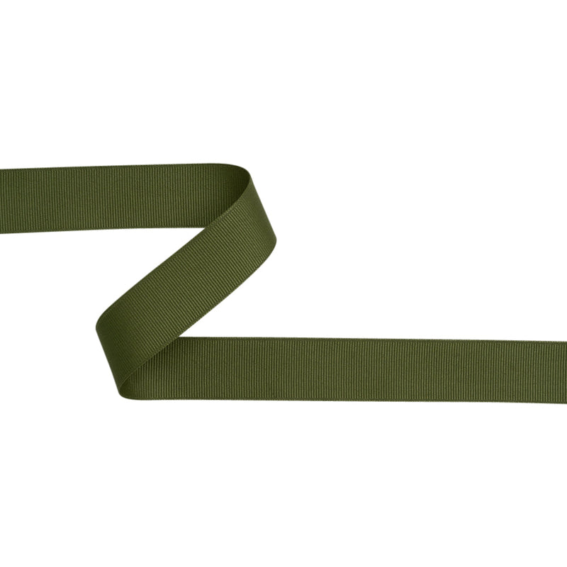 Grosgrain Ribbon - 25mm - Olive