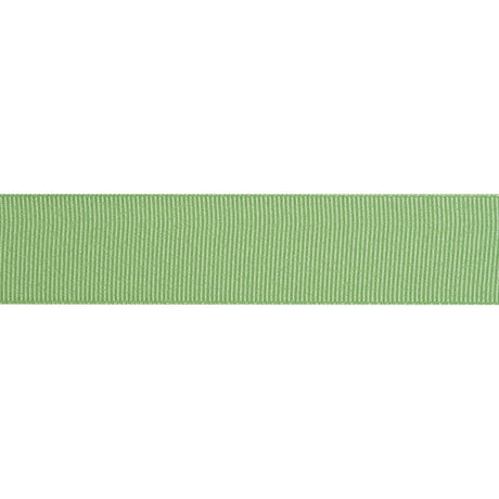 Grosgrain Ribbon - 25mm - Spring Green