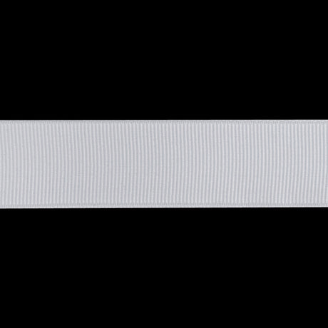 Grosgrain Ribbon - 25mm - White