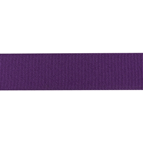 Grosgrain Ribbon - 25mm - Purple
