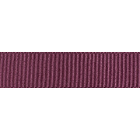 Grosgrain Ribbon - 25mm - Grape