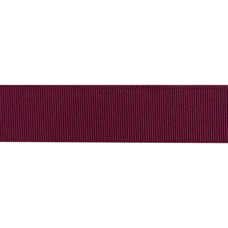 Grosgrain Ribbon - 25mm - Plum