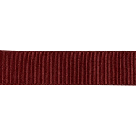Grosgrain Ribbon - 25mm - Burgundy