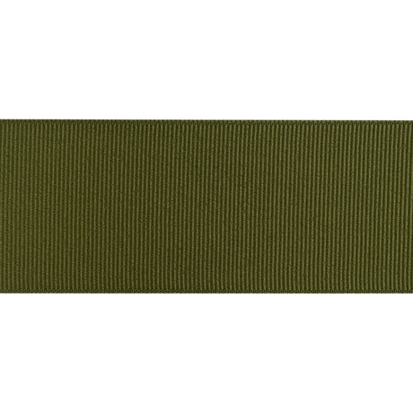 Grosgrain Ribbon - 40mm - Olive