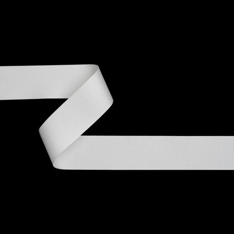 Grosgrain Ribbon - 40mm - Off White