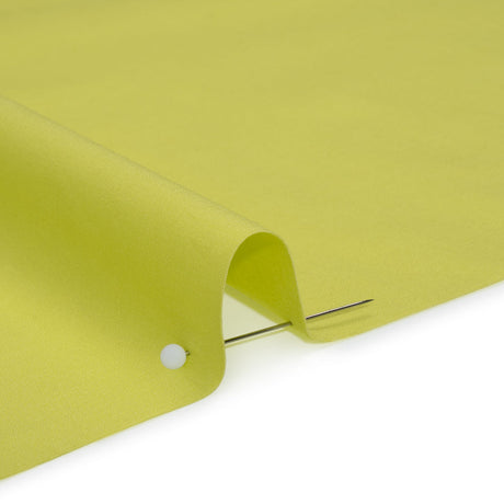 Stretch Cotton Poplin - Spring Green - Designer Deadstock