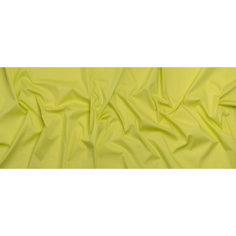 Stretch Cotton Poplin - Spring Green - Designer Deadstock