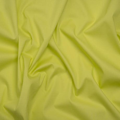 Stretch Cotton Poplin - Spring Green - Designer Deadstock