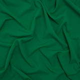 Stretch Polyester Crepe Double Knit - Grass Green - Designer Deadstock