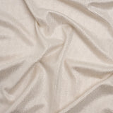 Stretch Polyester Knit with Metallic Foiling - Champagne and Silver Tiny Dots - Designer Deadstock