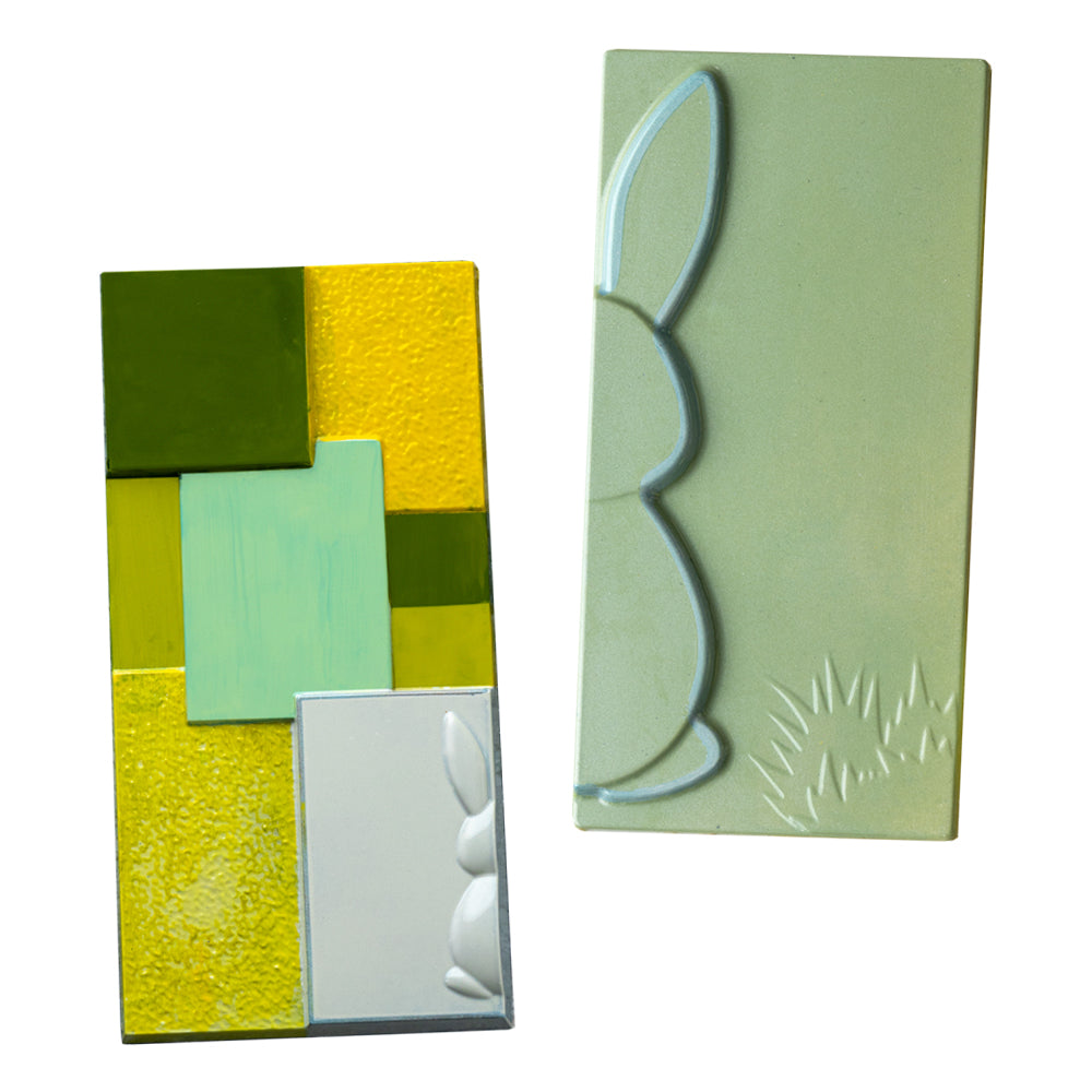 Greyas Easter Bar Chocolate Molds Kit 1 by Luis Amado, Set of 2