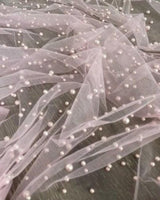 Pearl Tulle Baby Pink