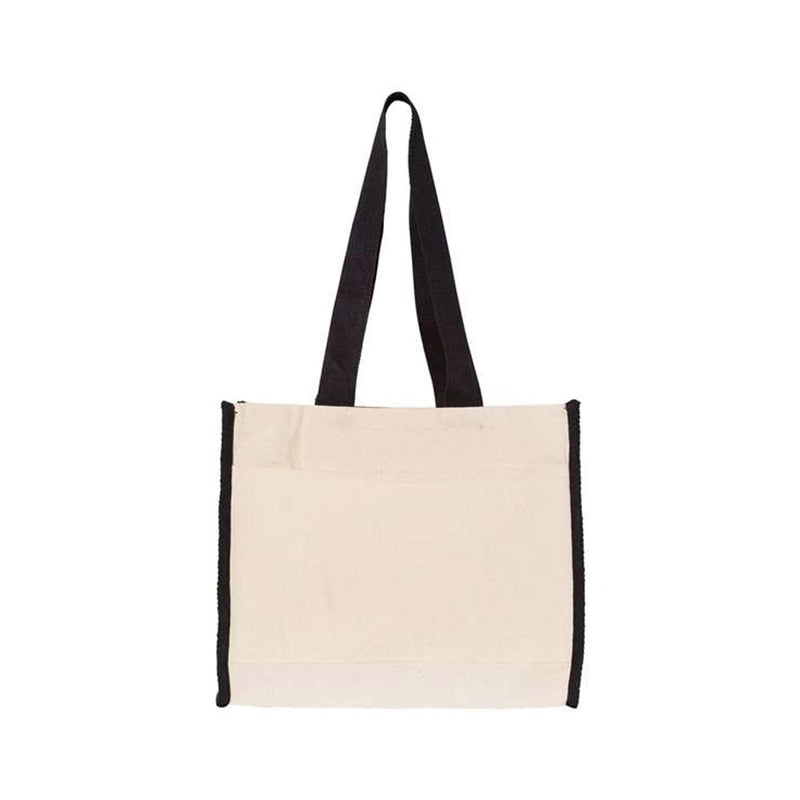 14L Tote with Contrast-Color Handles