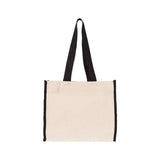 14L Tote with Contrast-Color Handles