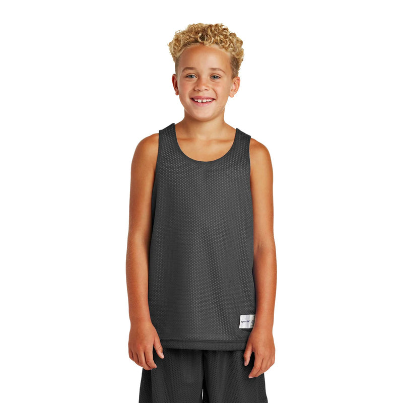 Sport-Tek® Youth PosiCharge Classic Mesh Reversible Tank