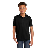 Sport-Tek® Youth Posi Charge Racer Mesh Collared Neck Half Sleeve Polo