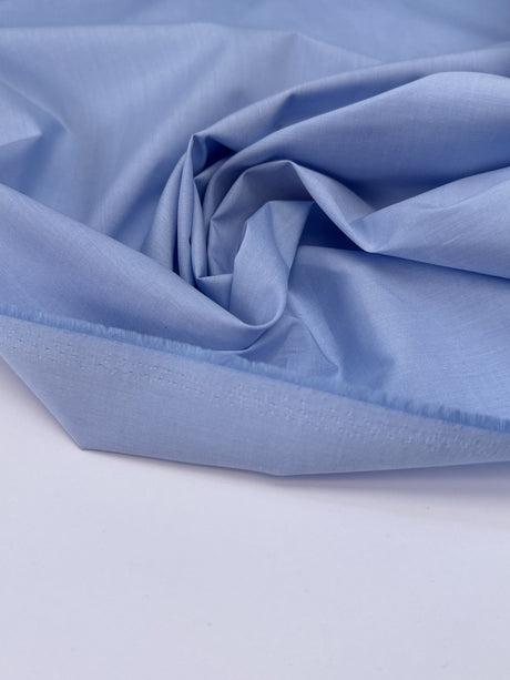 Cotton Poplin Blue Shade