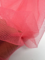 Pink Polyamide Stretch Mesh