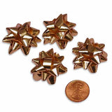 Poly Bows 1 '' Metallic Gold Color 100 each / package