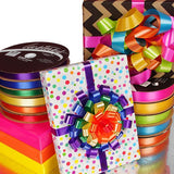 Satin Finish Poly Ribbon 3/4 '' X 250 yd Ivory Color