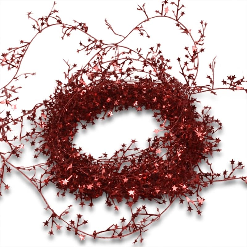 Red Star Garland – 30' (1 Roll)