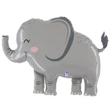 Jungle Elephant Foil Balloon 44 Inch