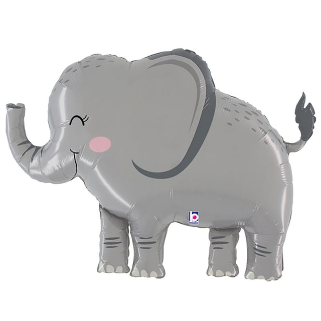 Jungle Elephant Foil Balloon 44 Inch