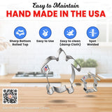 Sea Turtle Cookie Cutter 2 Pc Set HS0551