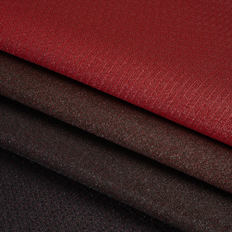 Metallic Luxury Brocade - Red and Black Crackled Ombre