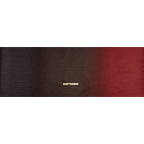Metallic Luxury Brocade - Red and Black Crackled Ombre